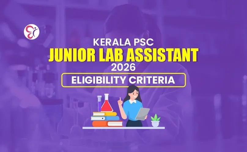 Junior Lab Assistant Eligibility Criteria 2026