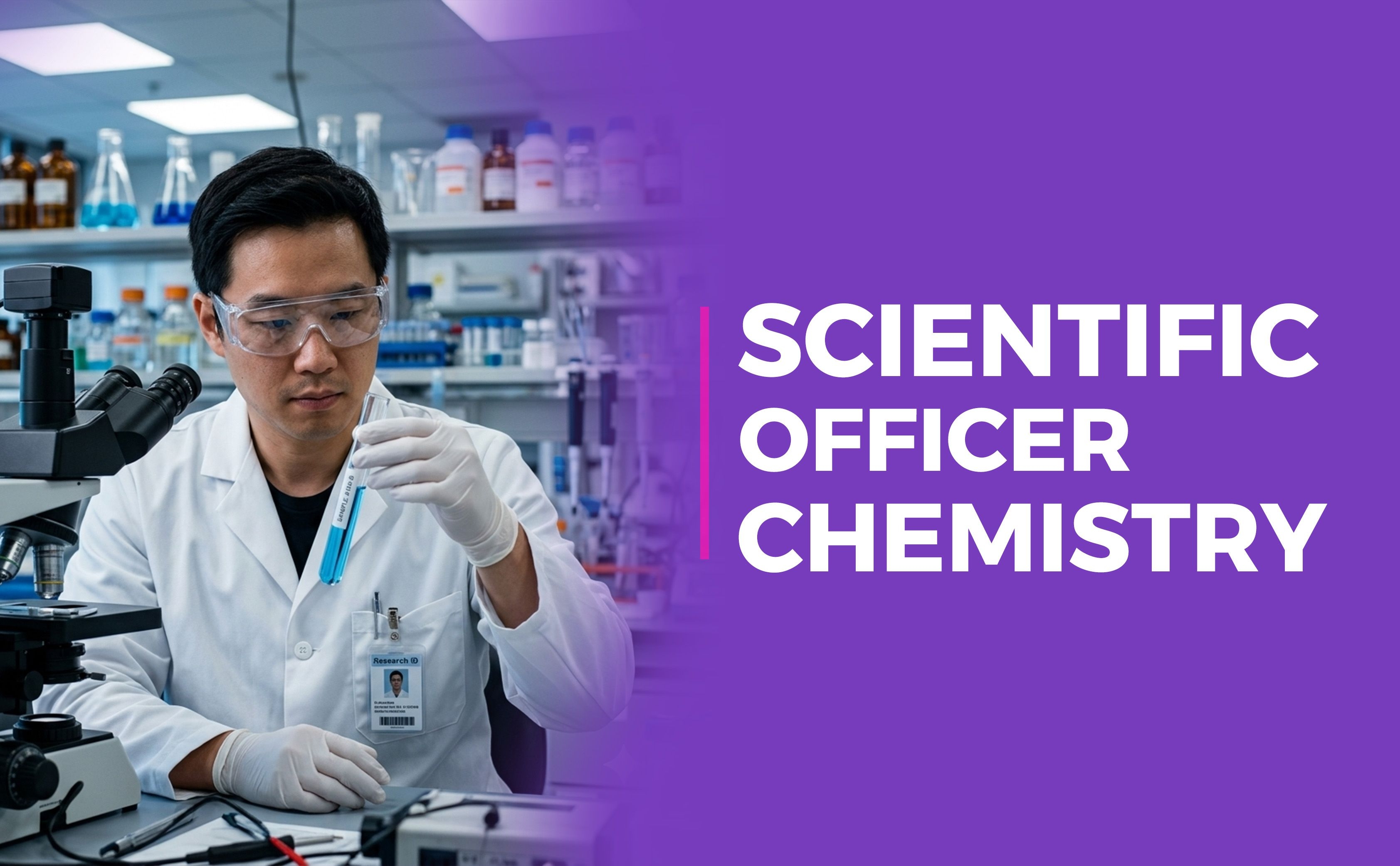 Scientific Officer Chemistry
