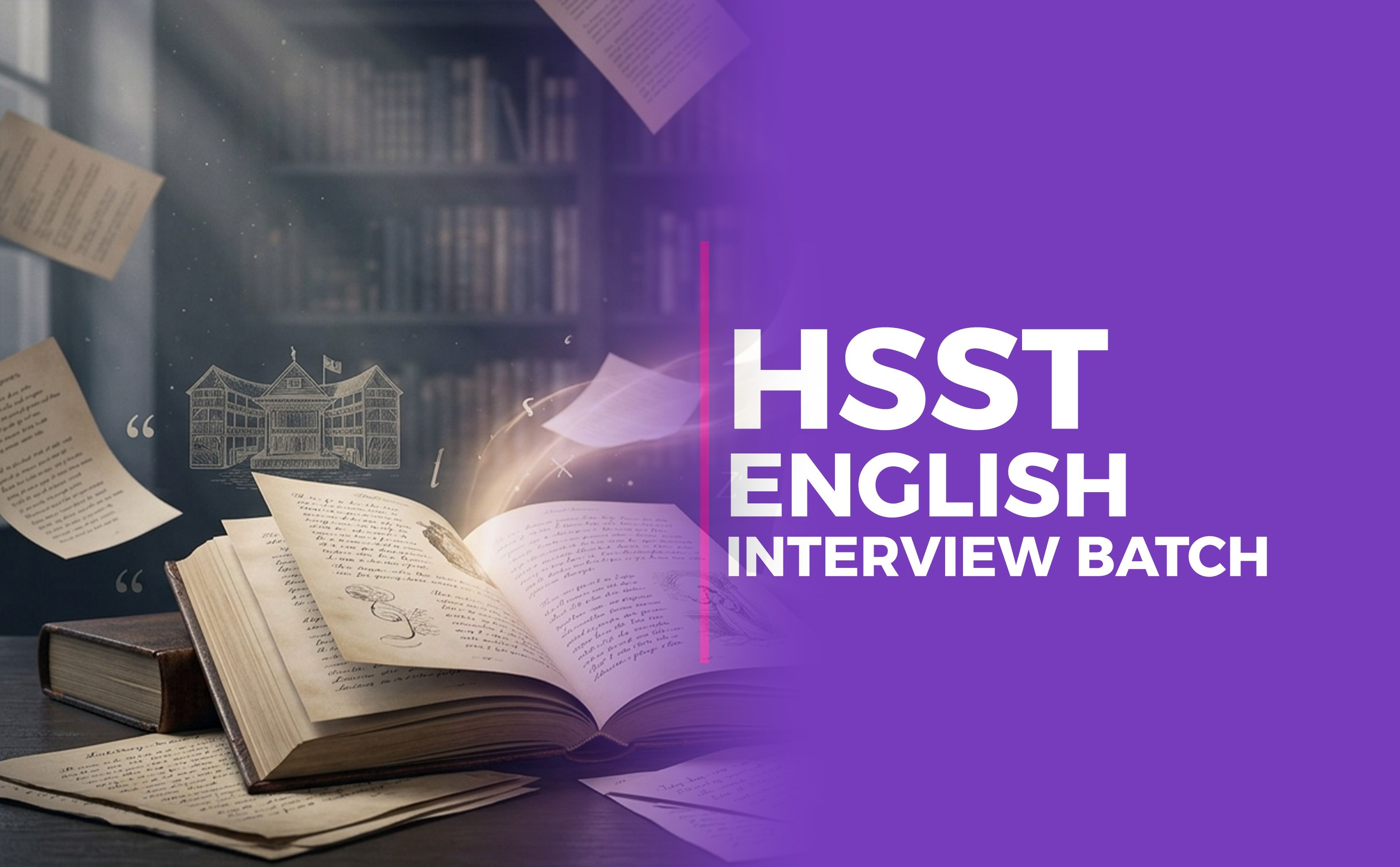 HSST English Interview Batch