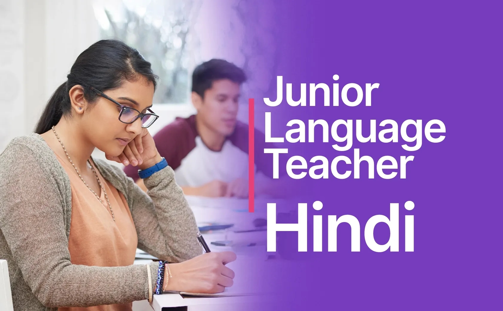 Junior Language Teacher Hindi