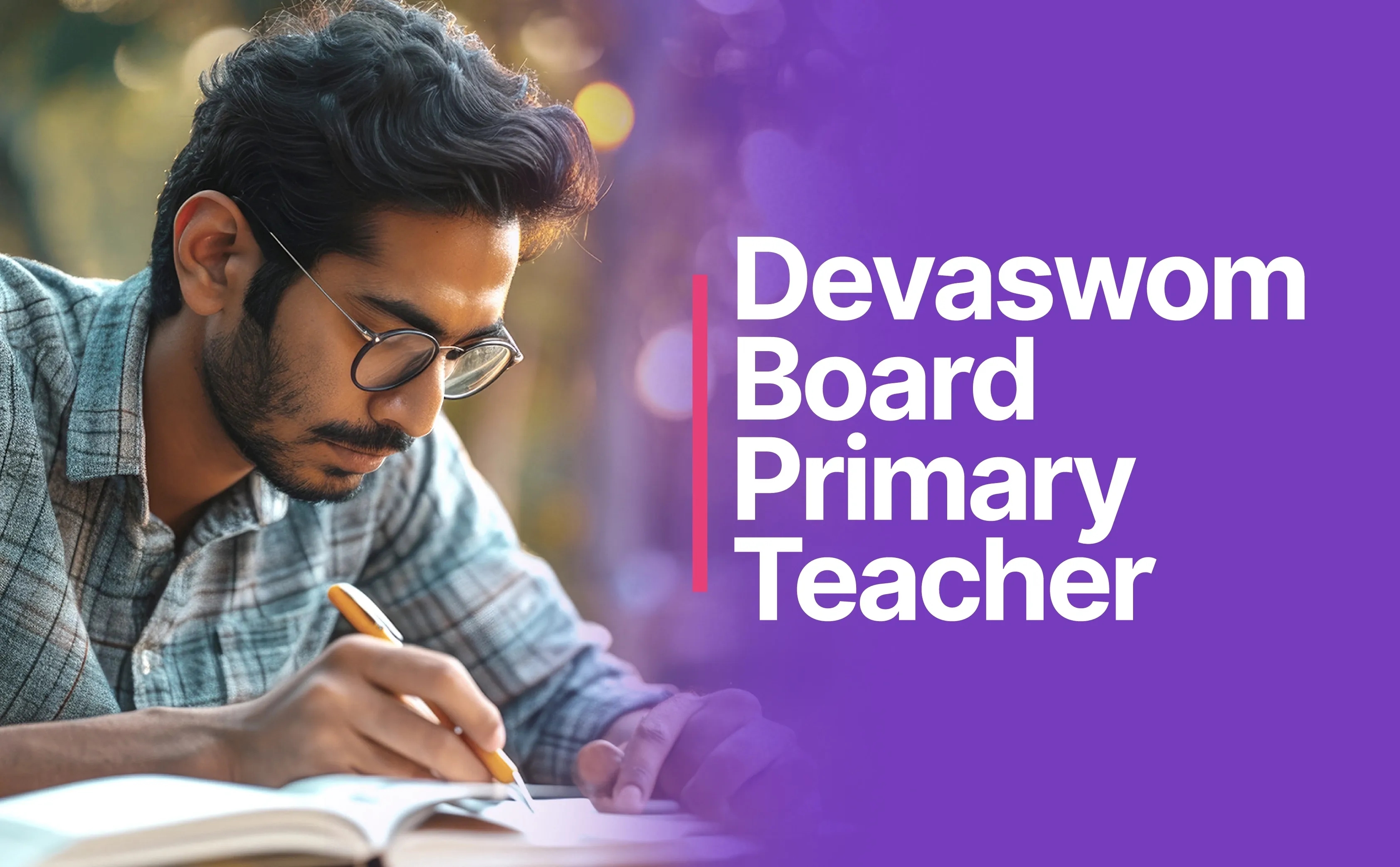DEVASWOM BOARD PRIMARY TEACHER