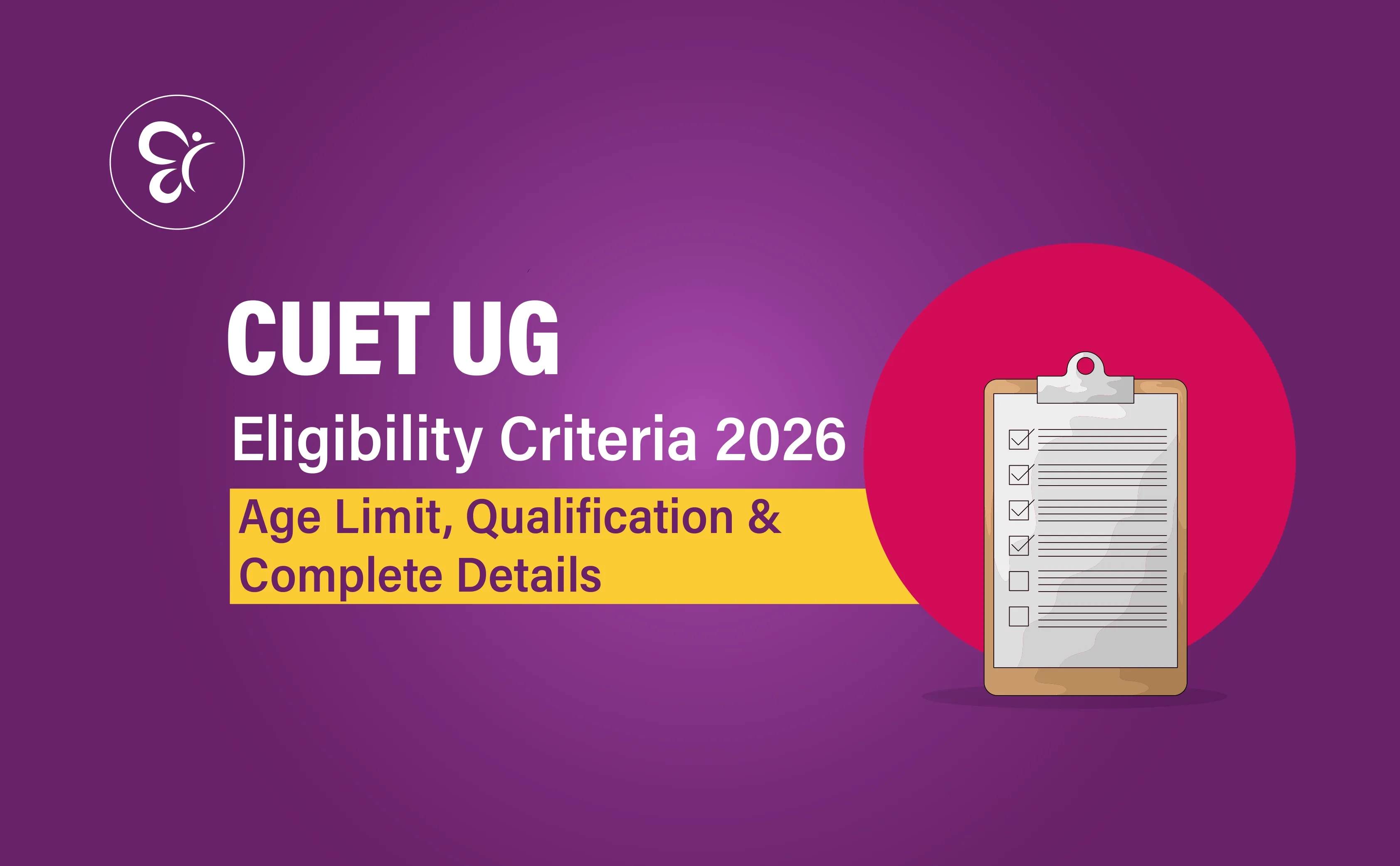 CUET UG Eligibility