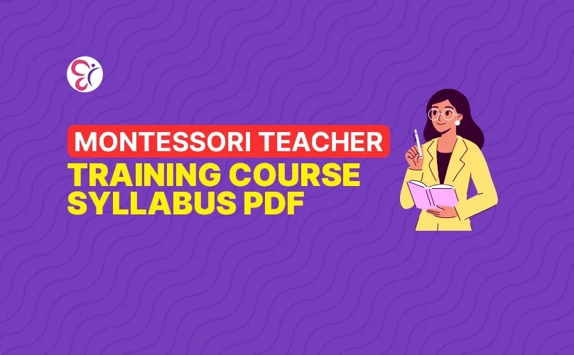 Montessori Teacher Training Course Syllabus PDF